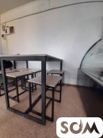 Продаю столы, стеллажи, 1-а спальная кровать с матрацем