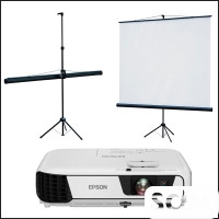 Проектор и экран в Бишкеке. Изготовление Слайд шоу и показ на