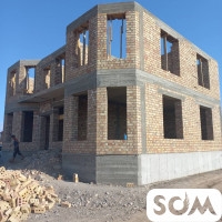 Продаю недостроенный дом, 6 комнат, с. Кок-Жар, 65 000 $, б/п