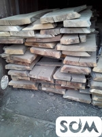Продаю сухой дуб, сухой орех - доска, сухой карагач (остатки)!