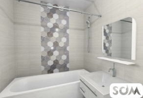 Клеем кафель, сарыташ, гранит, керамогранит. Все облицовочные работы