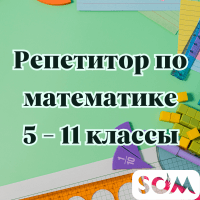 Математика. Репетитор с большим опытом. 5 - 11 класс.