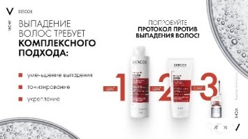 VICHY Dercos выпадение волос
