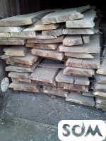Продаю сухой дуб, сухой орех - доска, сухой карагач (остатки)!