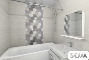 Клеем кафель, сарыташ, гранит, керамогранит. Все облицовочные работы