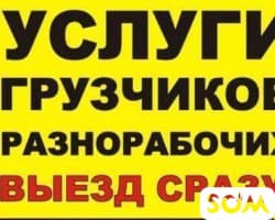 Услуги гиузчиков и разнарабочих в бишкеке  *** 